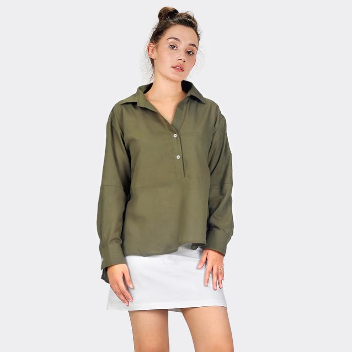 SJO Elma Green Blouse green, XS