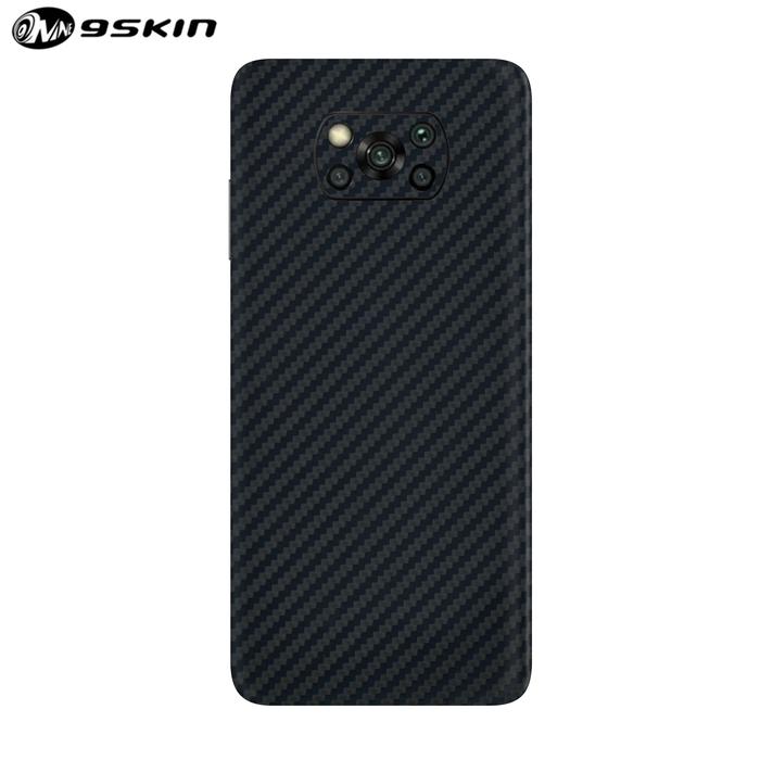 Gambar 9Skin - Skin Protector for Xiaomi Poco X3 NFC - 3M Carbon Textures - Black Carbon, Back + Side dari 9SKIN Premium undefined Tokopedia