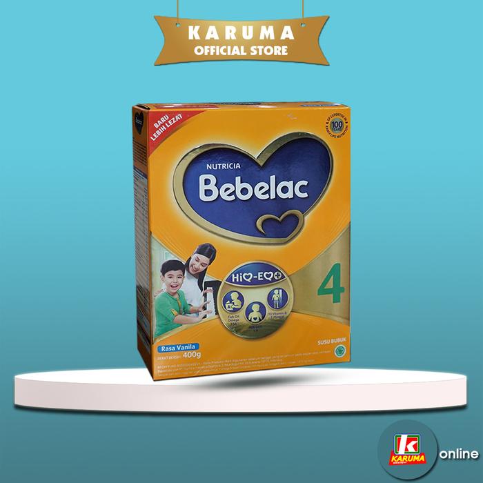 Gambar Nutricia Bebelac 4 400gr Madu Cokelat Vanila - Vanila dari karumaswalayan undefined Tokopedia
