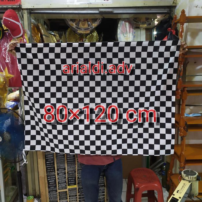 Jual bendera start finish ukuran 80×120 cm - Jakarta Pusat - Arialdi ...
