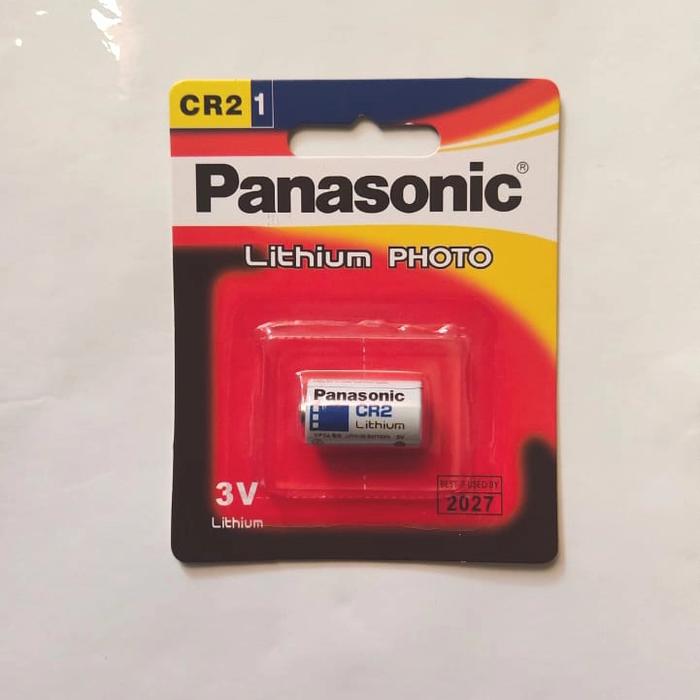 Gambar BATTERY PANASONIC CR2 CR-2 LITHIUM PHOTO 3V BATRE BATERAI CAMERA ORI dari ecopaystore undefined Tokopedia