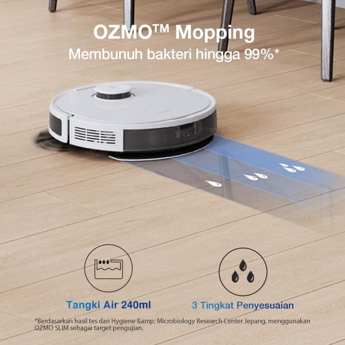 Gambar Ecovacs DEEBOT Ozmo N8 PRO Robot Vacuum Cleaner Vacum Sapu Pel Vakum - N8 Pro Only dari Winnwin.shop undefined Tokopedia