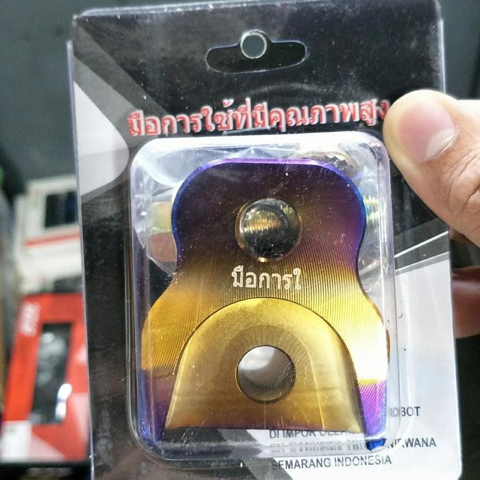 Gambar Peninggi Shock Matic Atas Raiser Shock Breaker Belakang Full CNC Beat - 2tone dari Infinity Automotive undefined Tokopedia