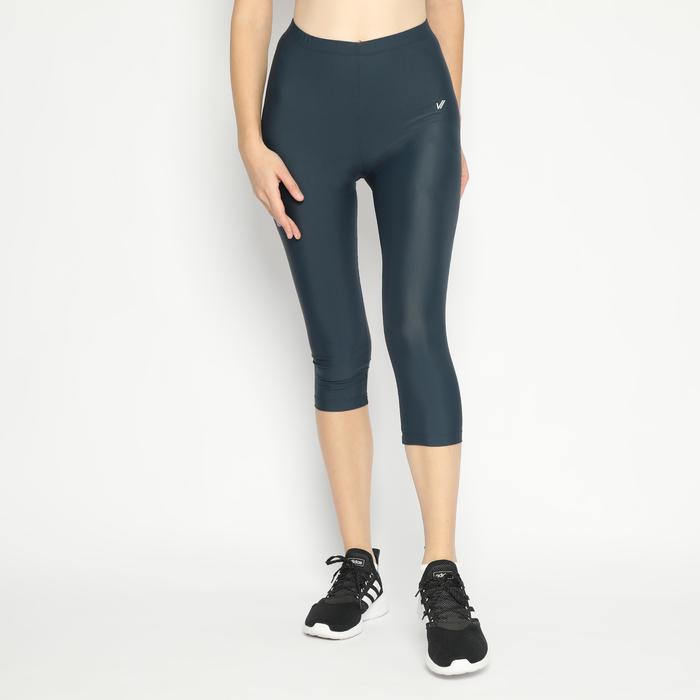 Gambar Lee Vierra - Legging Basic Capris - Legging 7/8 Wanita Bahan Nylon - Ash Navy, S dari leevierractive undefined Tokopedia