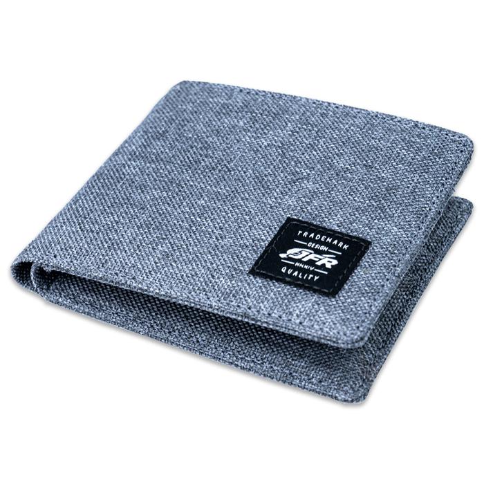 Gambar Dompet Remaja Pria Anak Laki Laki Kain Keren Dompet Lipat Pria GP10 - Abu-abu dari G-commerce undefined Tokopedia