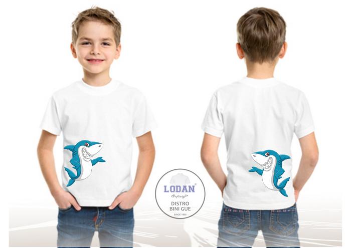 Gambar Kaos Anak IKAN PAUS Kaos Anak Cowok/ Laki-Laki 1-10 Tahun - Putih, XXL dari DISTRO BINI GUE undefined Tokopedia