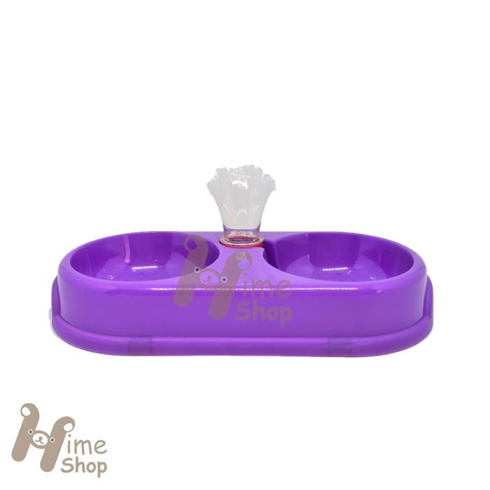 Gambar PF123 Cat Bowl Combo Tempat Makan Minum Hamster Kelinci Marmut Kucing dari Hime Hammie undefined 3 Tokopedia