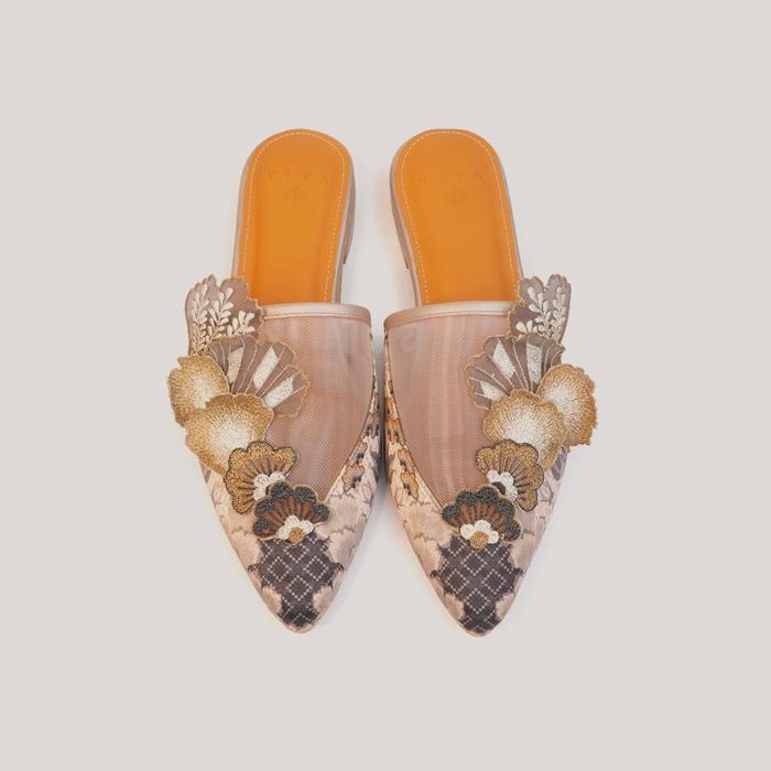 Gambar VAIA X Wearing Klamby Sepatu Sandal Wanita Claudia 2 CM - Coastal Grey, 42 dari VAIA OFFICIAL undefined Tokopedia