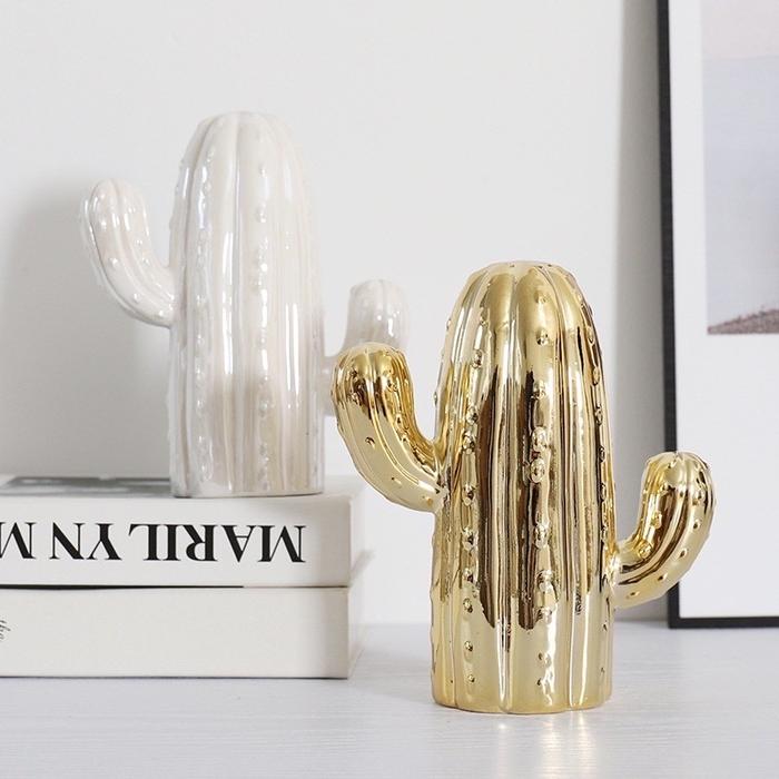 Gambar Pajangan kaktus dekorasi gaya nordic home decor cactus - Gold dari SennyYumiYuri89 undefined Tokopedia