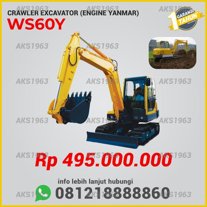 Gambar Alat Berat Crawler Excavator Konstruksi Backhoe Beko 0.25 m3 35.5 Kw dari AKS1963 undefined Tokopedia