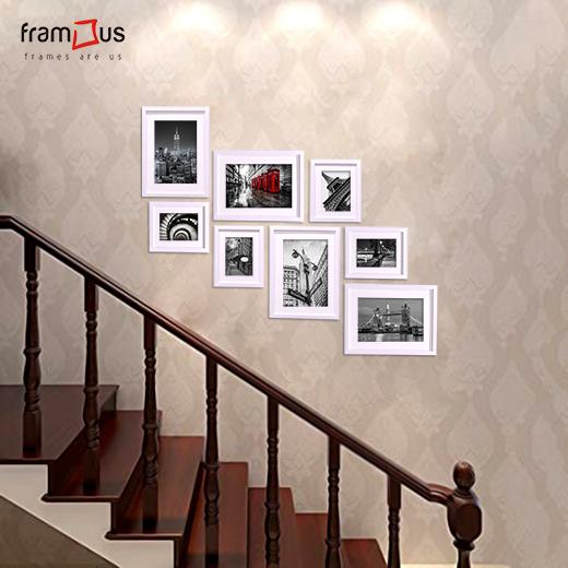 Gambar Pigura Bingkai Foto - Wallset Frame Tangga - 2005 dari Toko Frame undefined Tokopedia