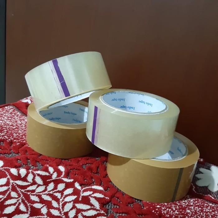 Gambar PROMO 1DUS LAKBAN BENING/ COKLAT INDO TAPE 45mm X 100meter GOJEK /GRAB - COKLAT dari MAJU JAYA ABD undefined Tokopedia