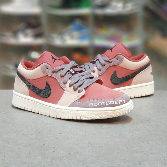 Jual Air Jordan Low Canyon Rust Burgundy Dusty Pink (100 - Main Image