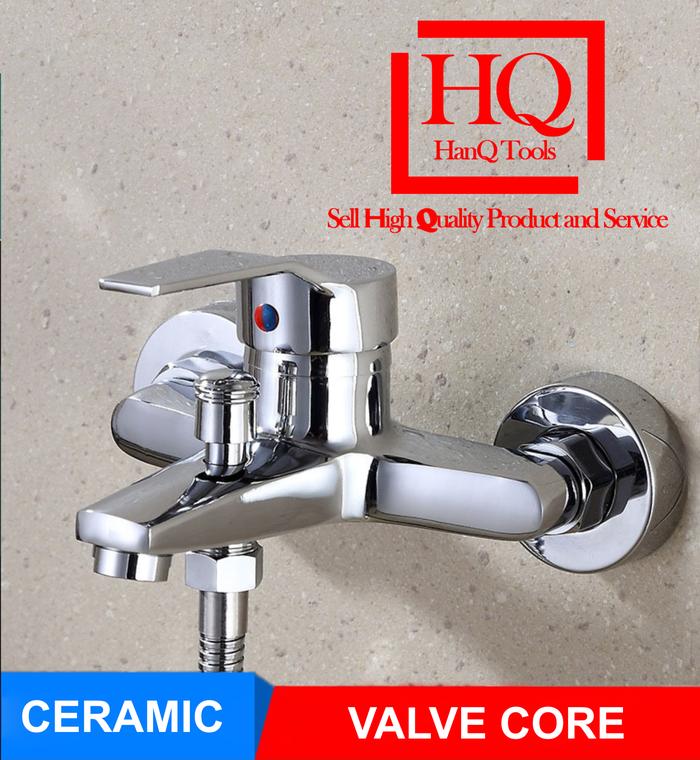 Jual Kran Panas Dingin Keran Shower Bathup Air Mixer Cabang Water Heater -  12,5 - 16,5 cm - Jakarta Timur - Hanq Tools | Tokopedia