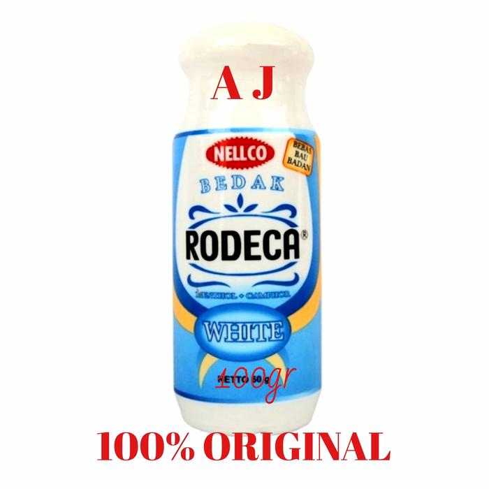 Gambar Nellco Bedak Rodeca 100gr - White - Biru White dari Asli jaya undefined Tokopedia