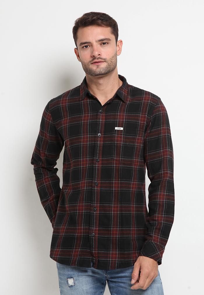 Promo Wrangler Cal Long Sleeves Shirt 