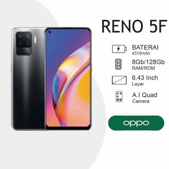 Gambar OPPO RENO 5F - Hitam dari Bintang Celll_NEW undefined Tokopedia
