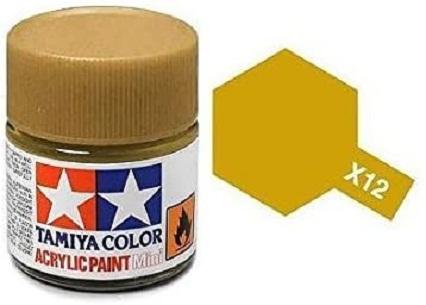 Jual 81512 Tamiya Acrylic Mini X 12 Gold Leaf Jakarta Selatan Tq Rc Tokopedia