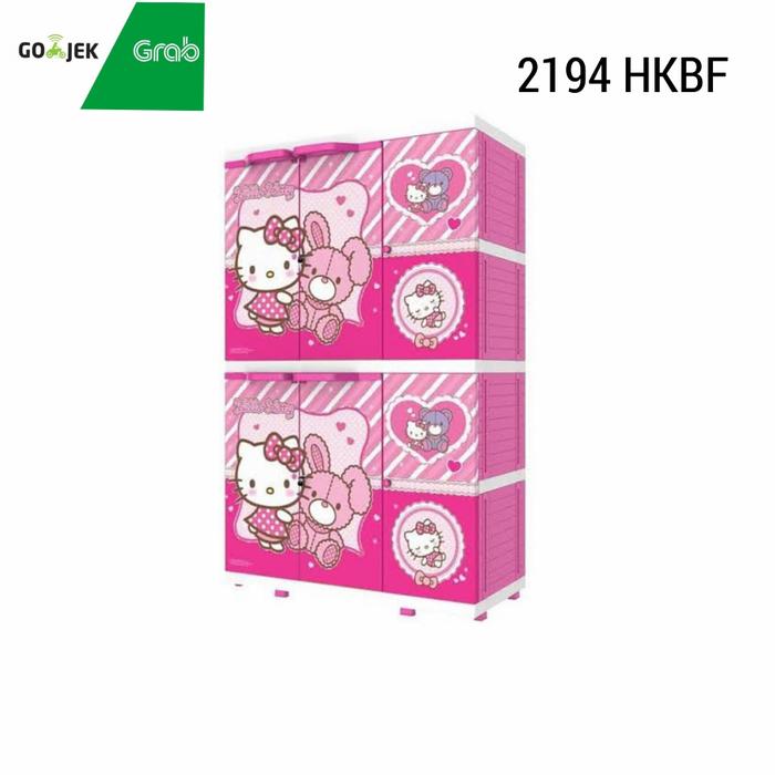 Gambar LEMARI NAIBA 2194 HKBF MEGA MSC HENGER PREMIUM LEMARI PLASTIK 3 PINTU dari centralfurnituretokopedia undefined Tokopedia