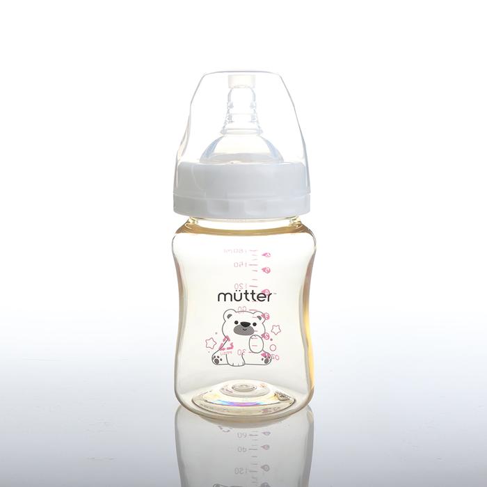 Gambar MUTTER Botol PPSU Bottle 180ml - Uber Bear Sit dari Mutter_NEW undefined Tokopedia