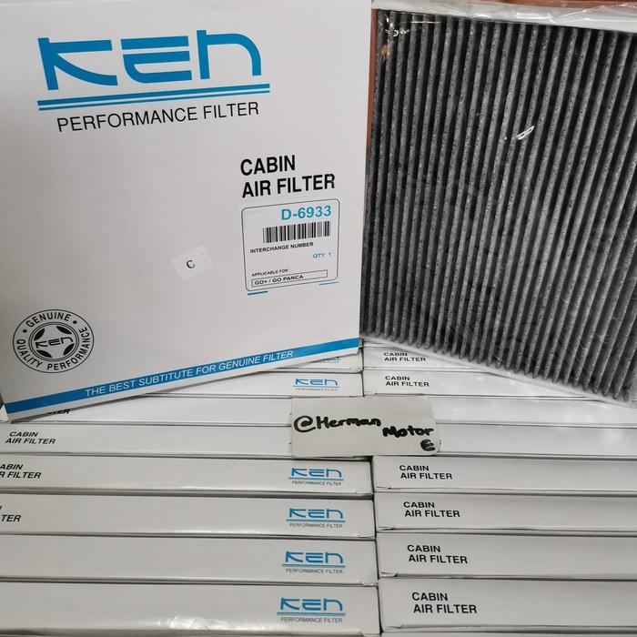 Gambar Saringan Filter ac KEN Carbon-C Datsun Go / Go+ Panca original dari Hermanmotorengineer undefined Tokopedia