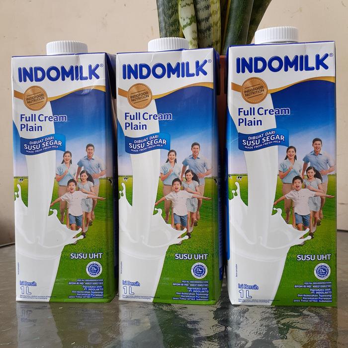 Gambar susu indomilk 1liter fullcream dari warung hawna undefined Tokopedia