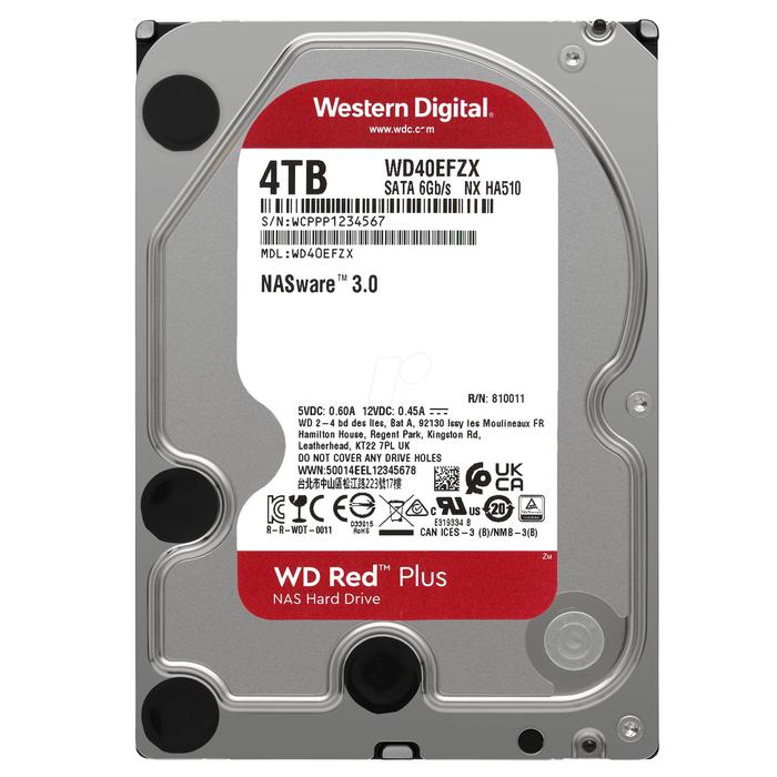 WD WD43PURZ新品未開封4TBハードディスク