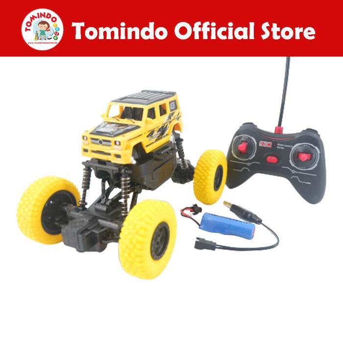 Gambar Tomindo RC ROCK CRAWLER HT106 mobil remote control remot kontrol - Kuning dari TOMINDO undefined Tokopedia
