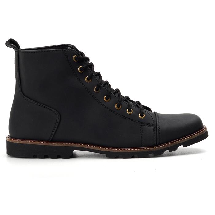 Gambar Tragen Footwear Fleming Brown Sepatu Boots Pria Original Shoes Kerja - Hitam, 40 dari TRAGEN FOOTWEAR undefined Tokopedia