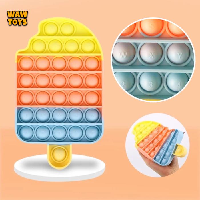Gambar MAINAN POP IT FIDGET TOY - ICE CREAM dari WAW TOYS undefined Tokopedia
