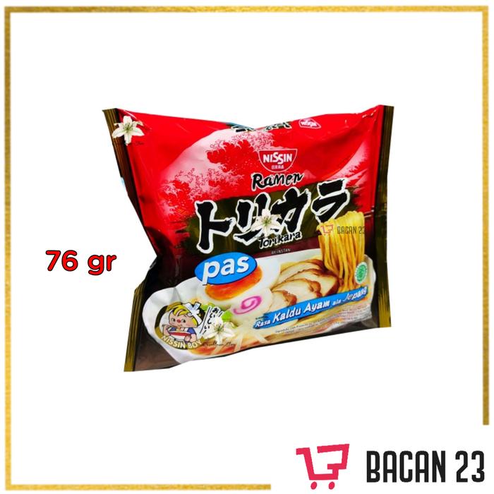 Gambar Nissin Ramen ala Jepang (76g) ( Kaldu ayam / Kari ) / Mie Instant - kaldu ayam dari Toko Bacan 23 undefined Tokopedia