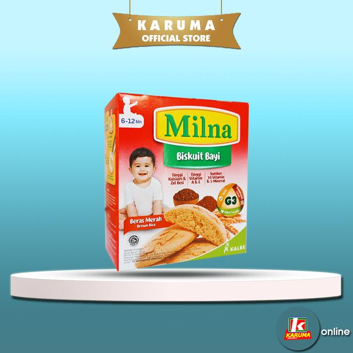 Gambar Biskuit Bayi Milna, Milna Biskuit Bayi, Milna Biskuit 6-12bulan - Beras Merah dari karumaswalayan undefined Tokopedia