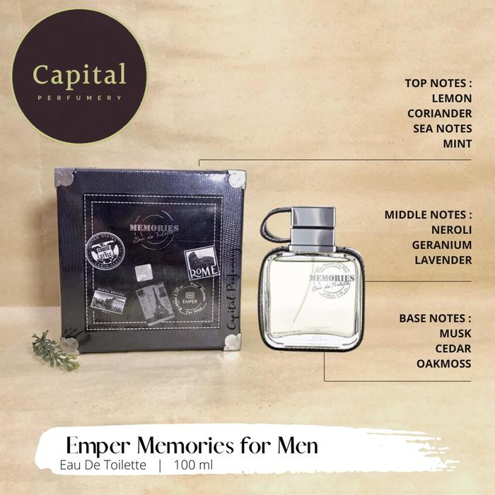 Jual Emper Memories M Edt 100ml Kota Tangerang Selatan Capital