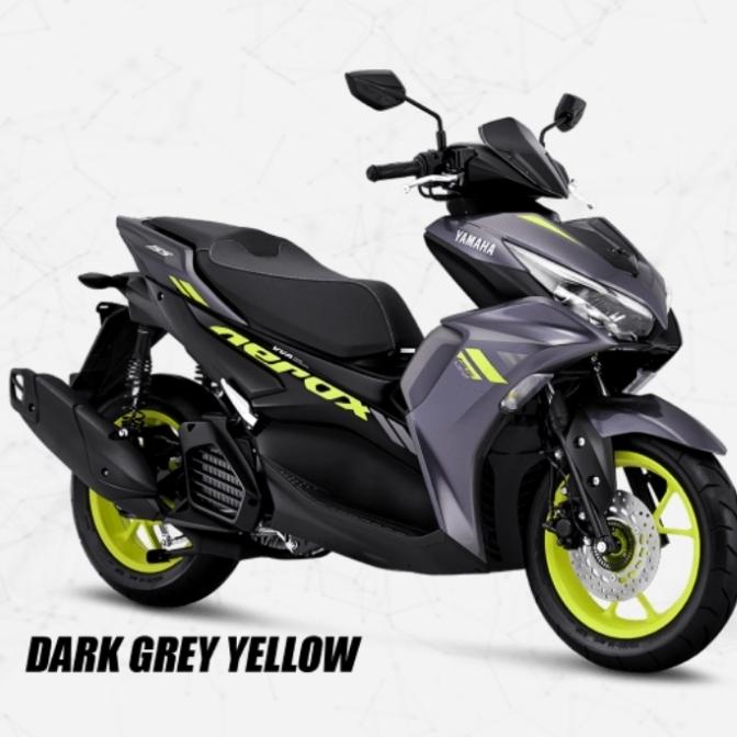 Gambar All New Yamaha Aerox - Abu-abu dari Yamaha Harapan Motor Kartini undefined Tokopedia