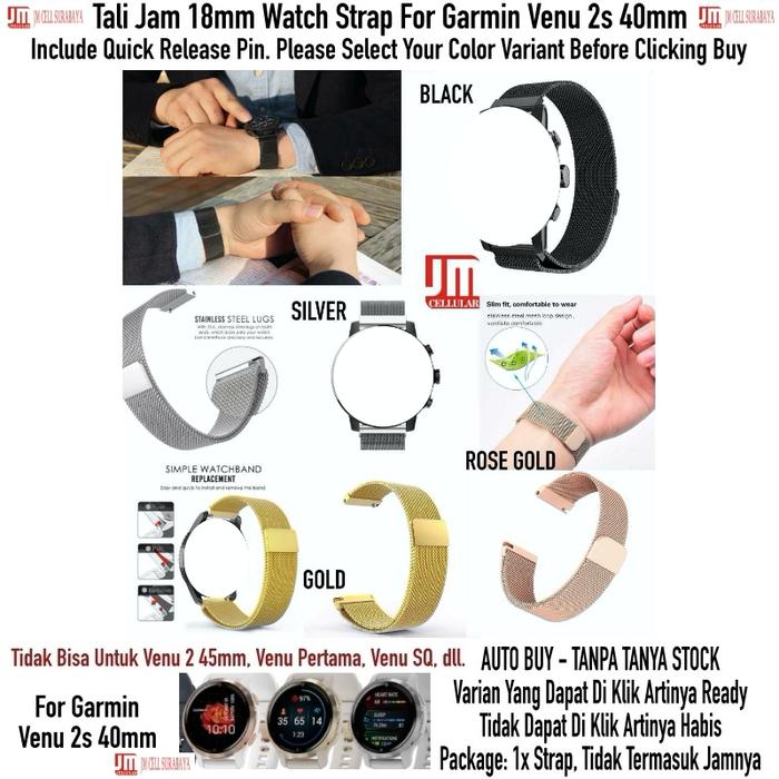 Jual Tali Jam 18mm Watch Strap Garmin 