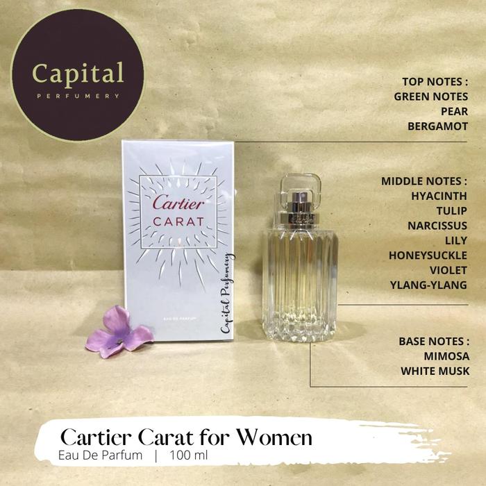 Jual Cartier Carat for W Edp 100 ml 