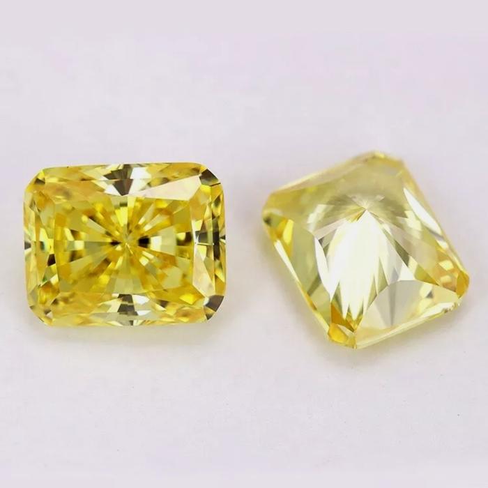 Gambar Premium Quality Canary Yellow Moissanite VVS1 alt berlian eropa - Round 3ct dari HeavenlyNirwana undefined 4 Tokopedia