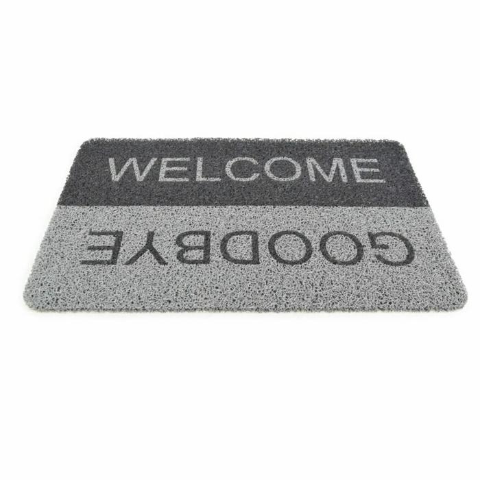 Gambar A04033 Keset Outdoor Dekor Design Welcome Goodbye Exit Enter - Welcome Goodbye dari Fancy Time Original undefined Tokopedia