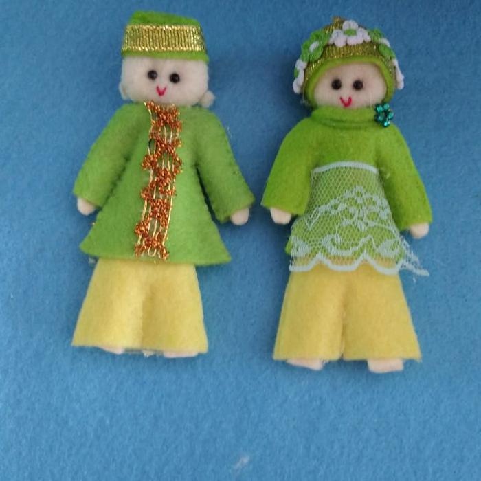 Gambar Hiasan Kerajinan Tangan Lebaran Ramadan Idul Fitri dari kain Flanel. - Ramadan 1 dari Terubo Shop undefined 5 Tokopedia