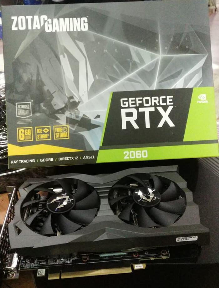 美品】GEFORCE RTX 2060 6G グラフィックボード ZOTAC ZOTAC GeForce