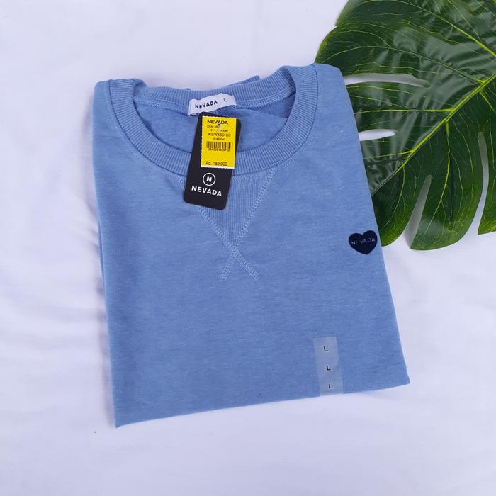 Gambar Sweater Wanita NEVADA Original Matahari Fulltag Size XL - Biru dari Colours Shop Kdr undefined Tokopedia