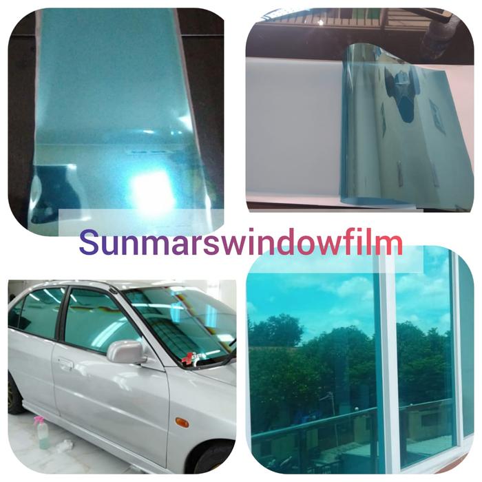 Gambar KACA FILM FASHION // BIRU SILVER // HIJAU SILVER // BENING - METALIX BLUE dari Carollshops undefined Tokopedia