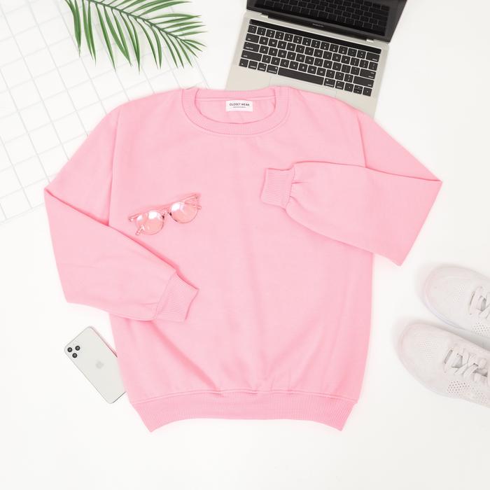 Baby Pink Sweater Pink Polos Jual CLOSETWEAR SWEATER POLOS BASIC