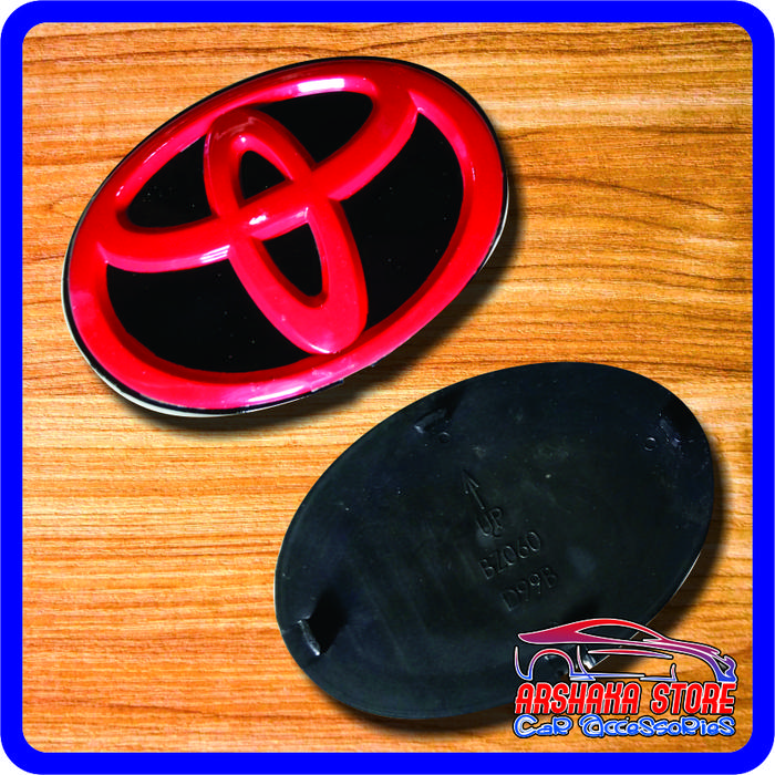 Gambar Emblem Logo Cover Ban Serep Toyota Rush Kaki 4 Logo Merah - Hitam dari Arshakavariasi undefined Tokopedia