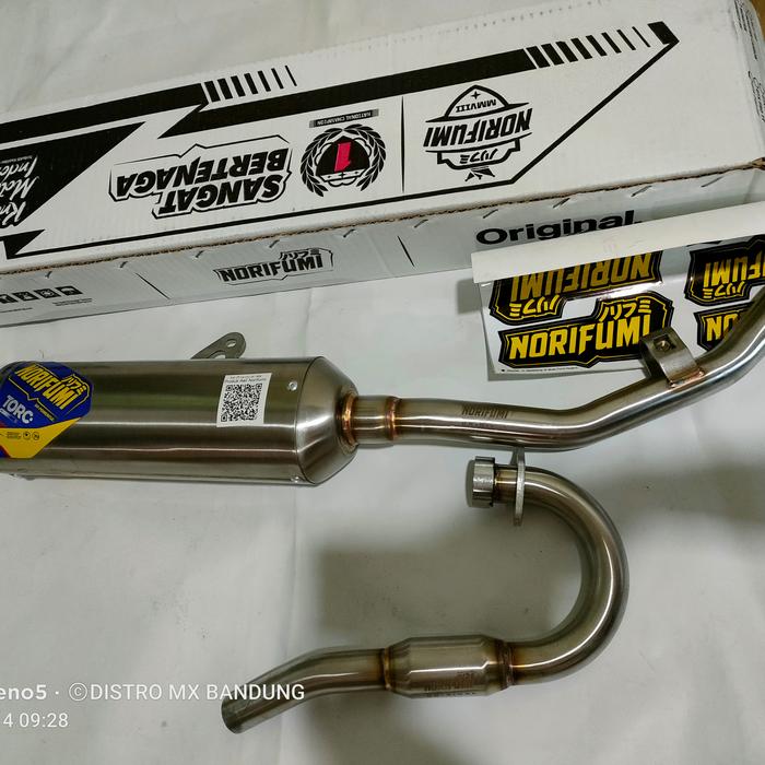 NORIFUMI ステンレススチール マフラー 415GUT9EhIL.jpg