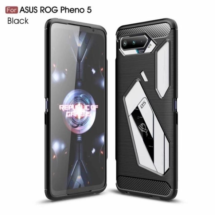 Gambar ASUS ROG PHONE 5S PRO CASE LIST CARBON ORIGINAL SILICON COVER CASING - Hitam dari DINARA ACC undefined Tokopedia