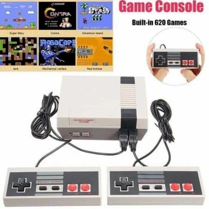 Gambar game consoles classic mini built-in 620 tv video game with dual contro - Stik Nintendo dari SILVERS ONLINE undefined Tokopedia