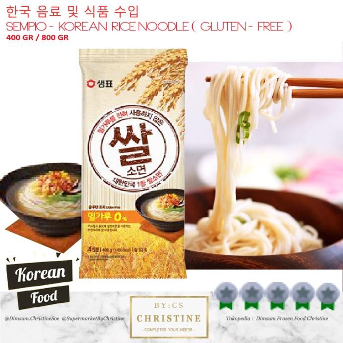 Gambar SEMPIO KOREAN RICE NOODLE GLUTEN FREE SEOLMYEON SAL SOMYUN 800 GR dari Dimsum Healthy Food Supermarket undefined Tokopedia