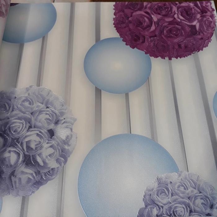 Gambar wallpaper minimalis ruang tv karoke glamor premium - Biru dari Eva Home Decor 2 undefined Tokopedia