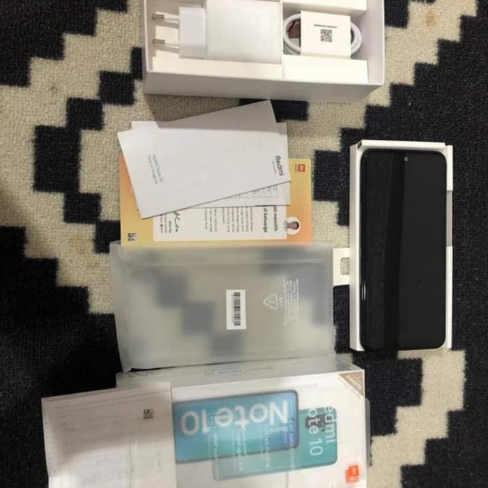 Gambar Xiaomi Redmi Note 10 Fullset Like New dari Haeda Nasapedia undefined Tokopedia
